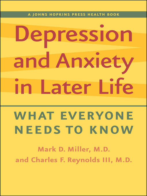 Title details for Depression and Anxiety in Later Life by Mark D. Miller - Wait list